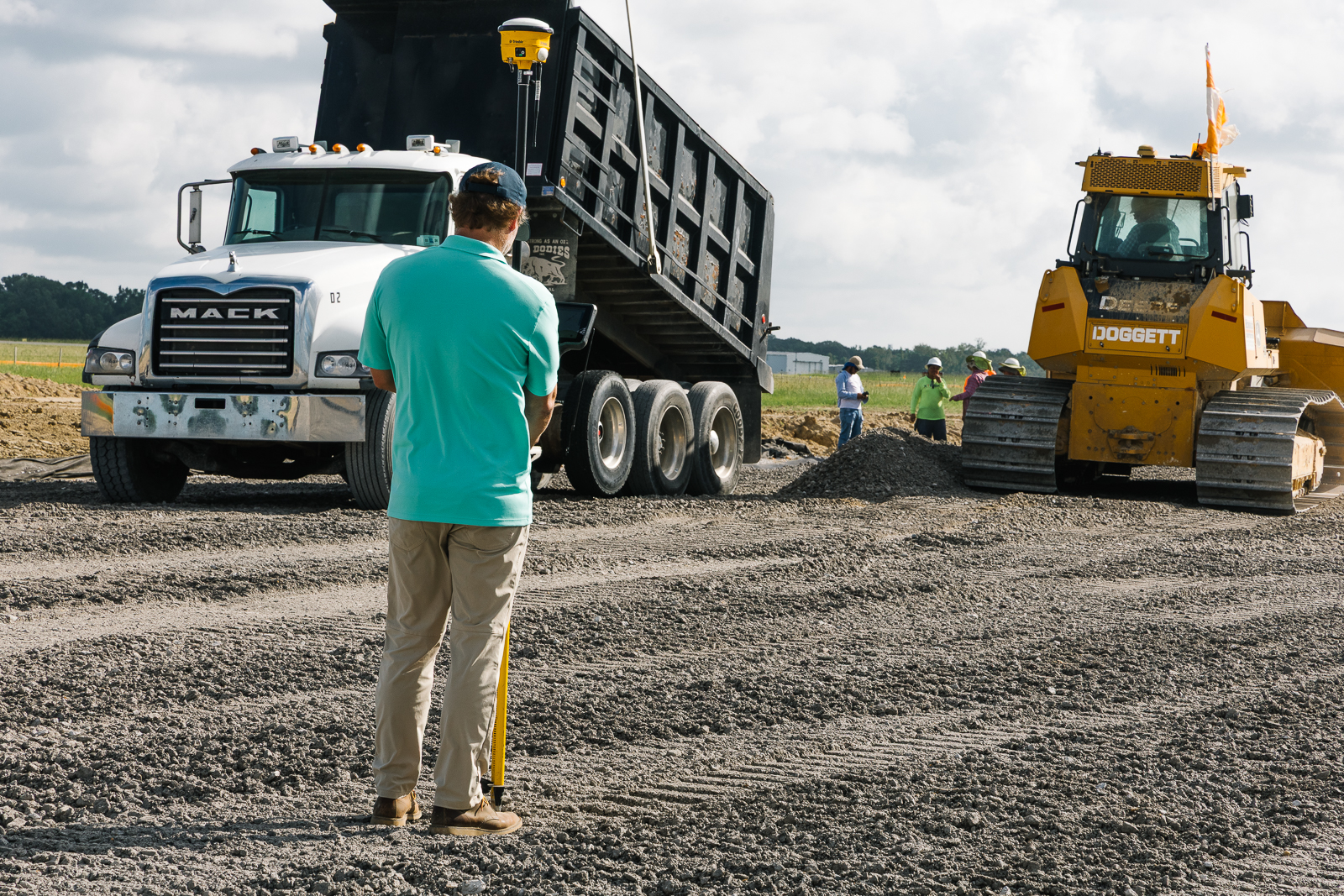 Hendrick Construction Limestone Delivery